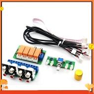 Relay 4-Way Audio Input Signal Selector Switching  Audio Input Selection Board of Rotary Switching