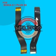 FLEXIBLE FLEXIBLE BOARD NOKIA 6.1 PLUS X6 ORIGINAL NEW