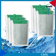 CAD* 6Pcs Filter Cartridge Effective Aquarium Filter Cartridge Set Aquatic Plant Health Filter for ReptoFilter Medium Filter