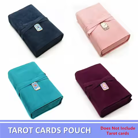 Tarot Cards Pouch Storage Bag Case Cloth Witch Divination Accessories Jewelry Astrology Dice Box L76