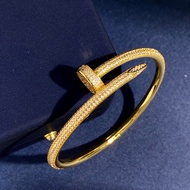 Cartier Full Diamond Nail Bracelet Design Fashion Bracelet