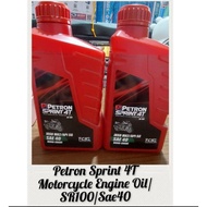 Petron Sprint 4T/Motorcycle Engine Oil/Sr100/1LT