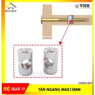200c bag - Horizontal canopy M6x13mm, eccentric (9.5x7.5), white - CRS613DY