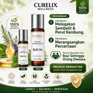 Minyak Premium Legakan Sembelit, Perut Kembung & Lancarkan Sistem Percernaan by Curelix Tummy Roll O