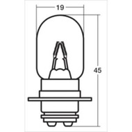 スタンレー  4907894111873  A3625A 6V25/25W T19L P15ｄ-25-1　10個入り  電球