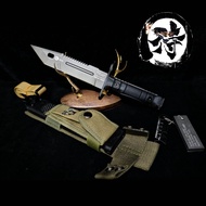 มีดเดินป่า มีดยุทธวิธี K25 US Navy SEALs Active Duty Bayonet 1095 เหล็กกล้าคาร์บอนสูง