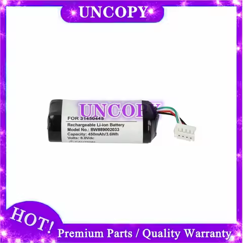 New 7.2V 450mAh 31450445 Battery for VOLVO GBQ6E BP15 XC90 XC60 XC40 V90 V60 S90 S/N:P0839AREV