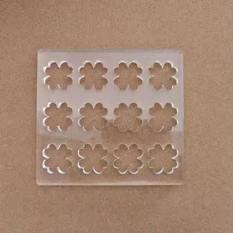Acrylic Dacquoise Western Pastries Irregular ape Elliptical Heart aped Baking Molds Kitchen Cooking 