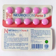 Neurobion Forte pink strip isi 10 kapsul