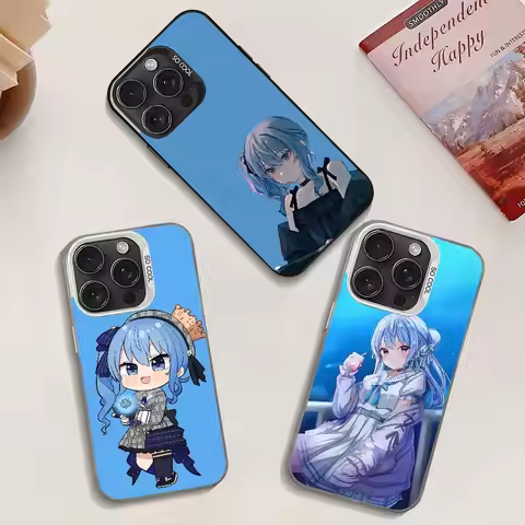 Hololive Hoshimachi Suisei Game Phone Case For IPhone 17 16 15 14 13 12 Mini 11 8 7 Pro Max Plus Col