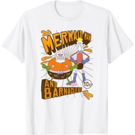 SpongeBob SquarePants Mermaid Man And Barnacle Boy T-Shirt - Men's T-Shirt - Women's T-Shirt - Men's