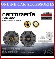 Carrozzeria Speaker Pro-Series PRO-106S 6.5 inch 2-way Speaker 380watts