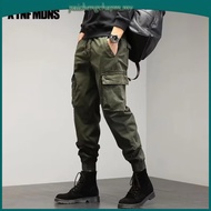 Seluar Kargo Lelaki Poket Tepi Kerja Slim Fit Cargo Pants Men Tactical Multi Pocket Six 6 Poket Hiki