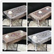 Alas Meja Sofa / Meja Kopi Metalic 90cm x 150cm / Table Cloth for Sofa Table Metalic 90cmx150cm READ