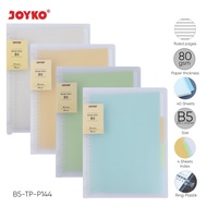 Joyko TP-P144 Binder Note B5 Aesthetic Cover Transparent Cover B5 Binder/ B5 Binder Book/