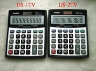 ☆隨機出貨☆ CASIO計算機[12位] 桌上型DS-2TS  3V 10TV 20TV 所有功能正常 歡迎貨到付款