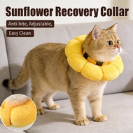E-Collar Elizabeth Pet Dog After Surgery Collar Sunflower Recovery Cat Cat