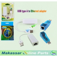 USB to LAN ethernet RJ45 USB LAN adapter cable USB to LAN converter
