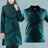 Jersey Muslimah Labuh Murah Plus Size Couple Set Customized Sublimation Jersey Family Couple Shirt B