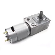 Motor giảm tốc 12v 5 vòng 385 trục 6mm 24v 10 vòng dùng chế máy móc robot xe điện đồ chơi động cơ gi