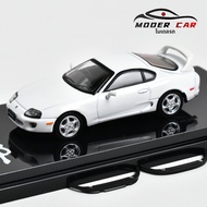 โมเดลรถเหล็กอัลลอยด์ Hobby Japan Toyota SUPRA A80 JZA80 ขนาด 164 ของสะสมจำลอง ของเล่นโลหะ สำหรับเด็ก