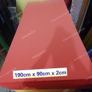 BUSA FOAM BIRU PADAT TILAM BUSA KASUR KURSI MATRAS SOFA TEBAL 2CM