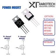 IRF540N / IRF560N / IRF730 / IRF840 / IRFZ44N / IRF9640 / IRFZ44N IRF 540N IRF540 Power MOSFET P-/N-