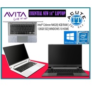 AVITA ESSENTIAL NEW 128GB  14"  Laptop