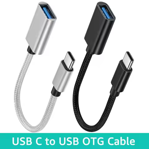 OTG Type C Cable Adapter USB to Type C Adapter Connector for Xiaomi Samsung Universal OTG Data Cable