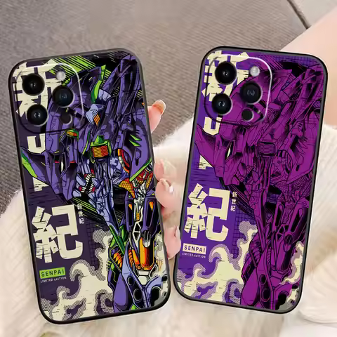 N-Neon G-Genesis E-Evangelion 01 02 Cover Phone Case For iphone Apple 17 AIR 16E 16 15 14 13 12 11 P