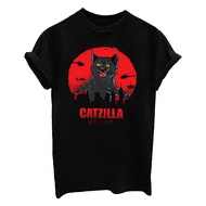 Catzilla Tshirt 100% Cotton || Size SML XL XXL 3XL 4XL