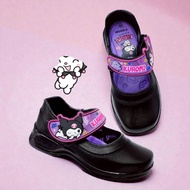 Y-Roon Kuromi 666 Black Leather School Shoes For Kindergarten Girls Y Roon Brand Model 666 -25-33 Sh