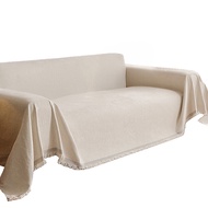 BOCO Pet Hair Resistant Couch Cover Sofa Cloth Chenille Sofa Cover Soft Fabric Furniture Protector w