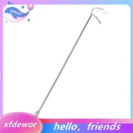 1.5m Foldable Snake Tongs Snake Catcher Tong Wide Jaw Stainless Steel Reptile Grabber Tool Catcher C