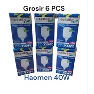 6PCS Haomen Top 40W LED jumbo Tube Large Light 40 Watt SNI