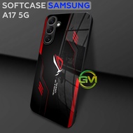 GM42 Softcase Glitter Samsung A17 5G | Glossy Silicone Case | Samsung Casing Cover | Mika Hp