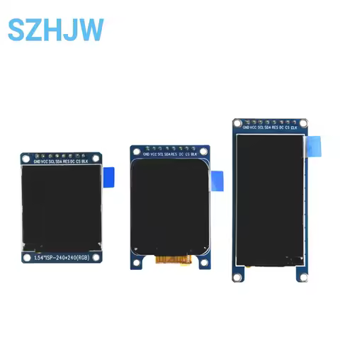 Display Module 1.54 1.69 1.9 Inch All Color Full View HD IPS TFT Screen SPI Interface ST7789 Control