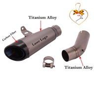 Titanium Alloy Slip On For Ducati 959 Panigale Carbon Fiber Pipe Motorcycle Exhaust Escape Systems M