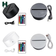[Homyl] LED Acrylic Light Base Includes Remote Control Light Show Stand for Restaurant Bedroom Acryl