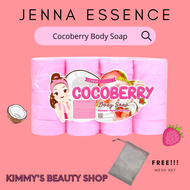 Jenna Essence COCOBERRY WHITENING SOAP 1 KILO with FREE Mesh Net NEW PACKAGING