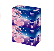 Tempo - (1條共4盒) (櫻花味) Tempo 盒裝紙巾 (4盒) x 1條