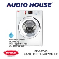 [BULKY] EUROPACE EFW-5850S 8.5KG FRONT LOAD WASHER ***2 YEARS EUROPACE WARRANTY***