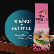 ชาอู่หลงดอกเหมย  Oolong Tea Oolong Plum Flower Tea ใบชาที่ชงแล้วมีกลิ่นหอม