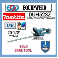 MAKITA 18V DUH523Z CORDLESS HEDGE TRIMMER 20-1/2" 520MM (SOLO) DUH523 DUH 523 Z 210W 77DB 26MM TOOTH
