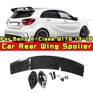 premium-For W176 Car Rear Roof Spoiler Accessories For Mercedes Benz A-Class W176 A45 A35 A180 2013-