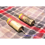 British Zebra Resistor Large 2W 4.7K Gallbladder Carbon Core Fever Resistor 2 Pieces Price