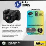 Nikon Z30 Z 30 Mirrorless Camera nikkor Z DX Vlogger | 12-28mm | 16-50mm | 18-140mm | Nikon Singapor