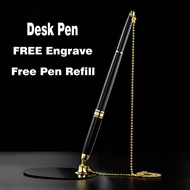 0.5MM Desk Pen Counter Pen Table Pen Pen Holder Office Pen Security Desk Pen