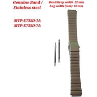 Casio MTP-E735D Replacement Parts - (18mm) BAND/METAL