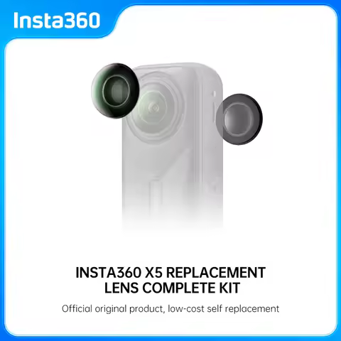 Insta360 X5 Replacement Lens Complete Kit For Insta 360 X5 Original Accessories